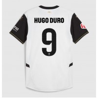 Fotbalové Dres Valencia Hugo Duro #9 Domácí 2024-25 Krátký Rukáv
